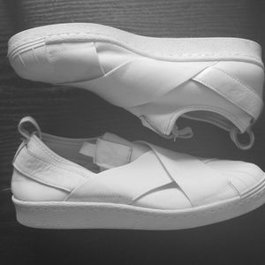Adidas Superstar slip ons